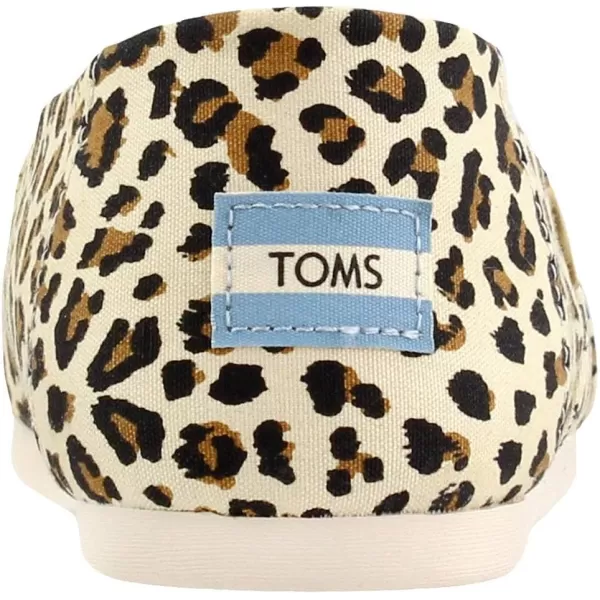 TOMS Womens Glitter Cheetah Print Womens Classics 10014953Birch Leopard Print Textile