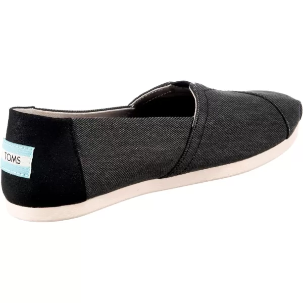 TOMS Womens Glitter Cheetah Print Womens Classics 10014953Black 2