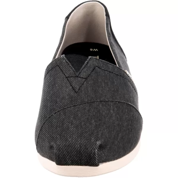 TOMS Womens Glitter Cheetah Print Womens Classics 10014953Black 2