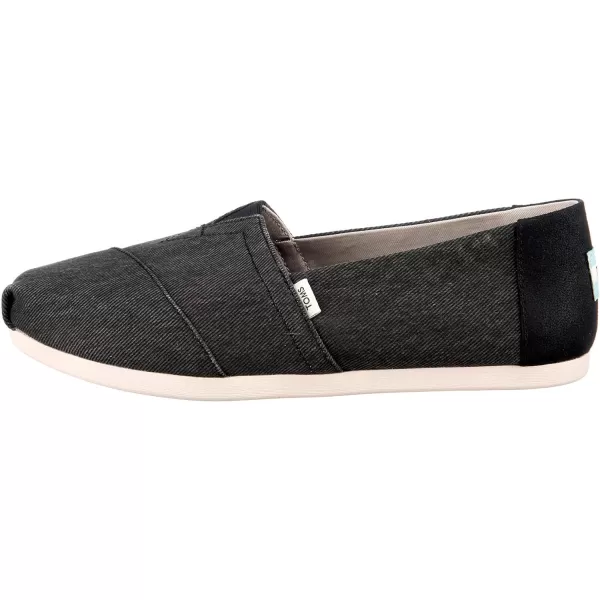 TOMS Womens Glitter Cheetah Print Womens Classics 10014953Black 2
