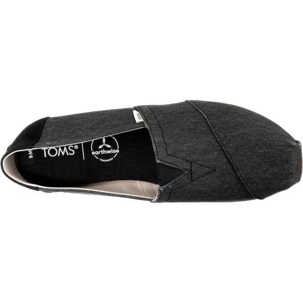 TOMS Womens Glitter Cheetah Print Womens Classics 10014953Black 2