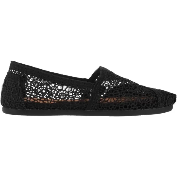 TOMS Womens Glitter Cheetah Print Womens Classics 10014953Black