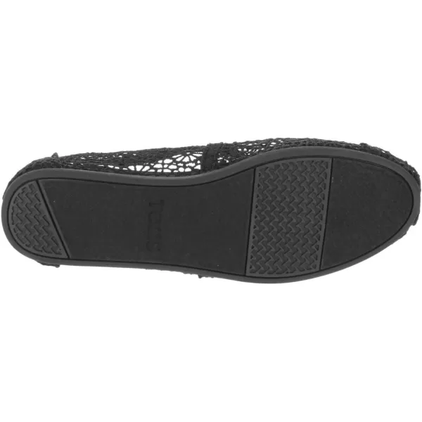 TOMS Womens Glitter Cheetah Print Womens Classics 10014953Black