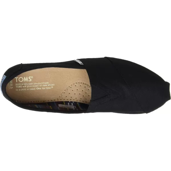 TOMS Womens Glitter Cheetah Print Womens Classics 10014953Black Canvas