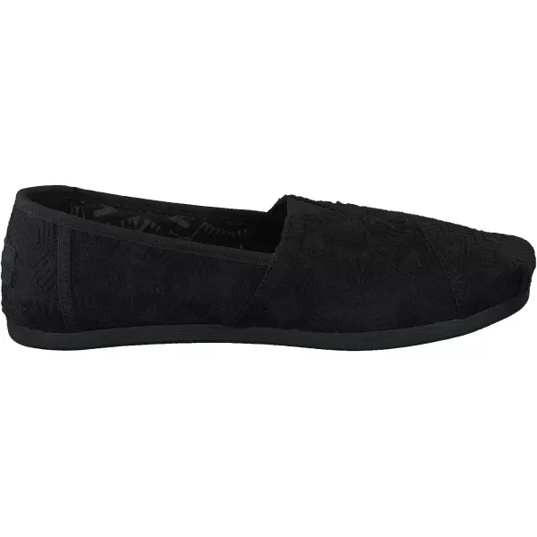 TOMS Womens Glitter Cheetah Print Womens Classics 10014953Black Geo Lace Fabric