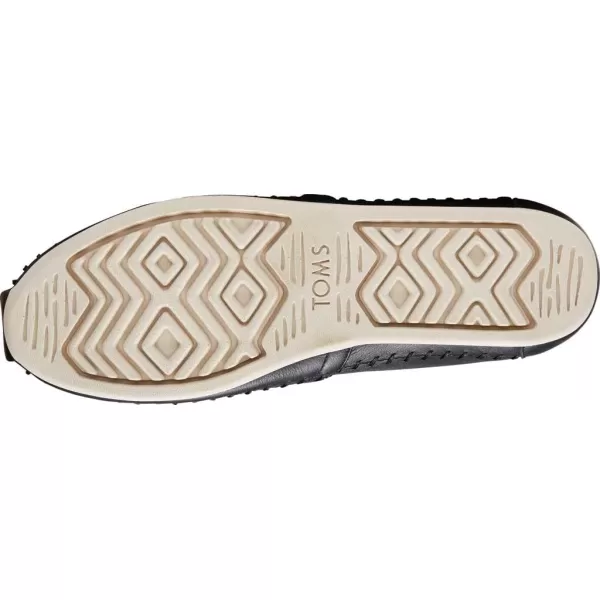TOMS Womens Glitter Cheetah Print Womens Classics 10014953Black Leather