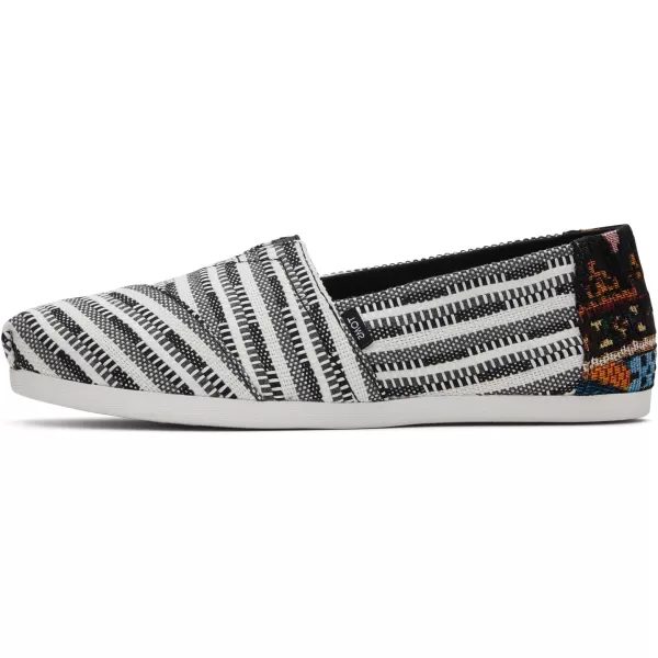TOMS Womens Glitter Cheetah Print Womens Classics 10014953Black Multi Global Woven