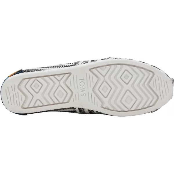 TOMS Womens Glitter Cheetah Print Womens Classics 10014953Black Multi Global Woven