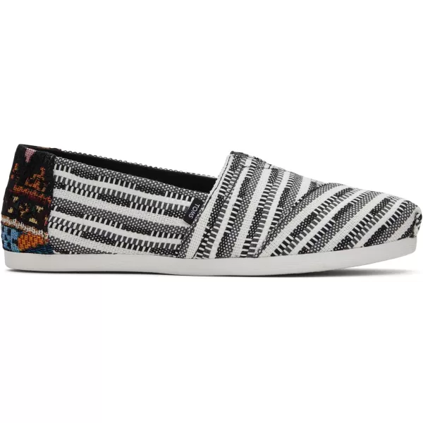 TOMS Womens Glitter Cheetah Print Womens Classics 10014953Black Multi Global Woven