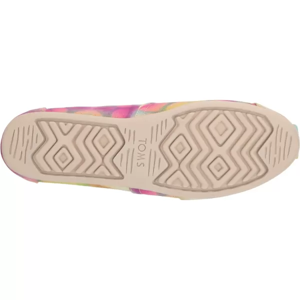 TOMS Womens Glitter Cheetah Print Womens Classics 10014953Black Triangle Woven