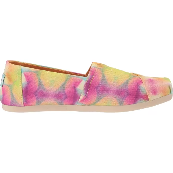 TOMS Womens Glitter Cheetah Print Womens Classics 10014953Black Triangle Woven