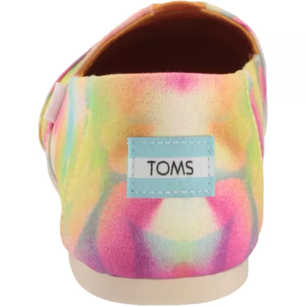 TOMS Womens Glitter Cheetah Print Womens Classics 10014953Black Triangle Woven