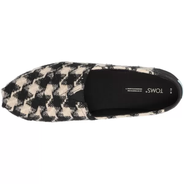 TOMS Womens Glitter Cheetah Print Womens Classics 10014953Black Xl Houndstooth