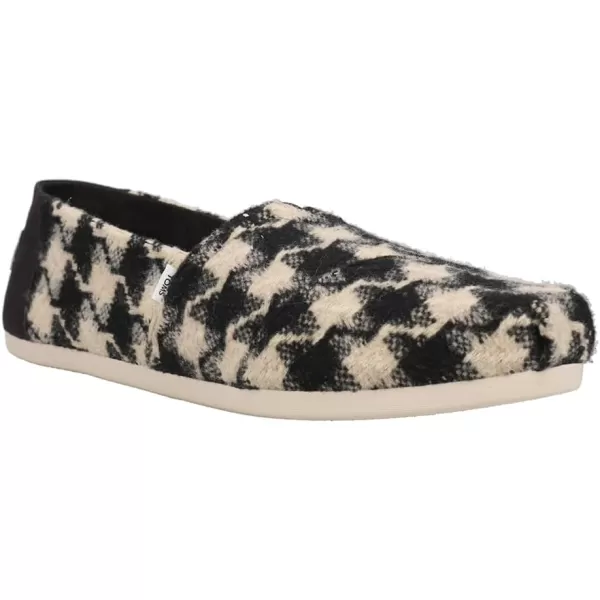 TOMS Womens Glitter Cheetah Print Womens Classics 10014953Black Xl Houndstooth