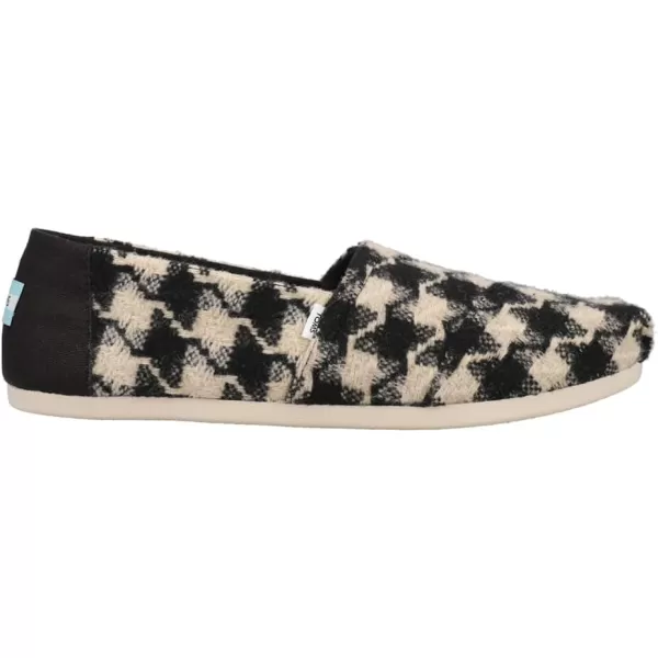 TOMS Womens Glitter Cheetah Print Womens Classics 10014953Black Xl Houndstooth