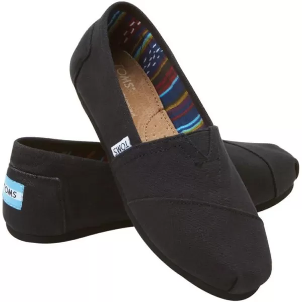TOMS Womens Glitter Cheetah Print Womens Classics 10014953Black on Black