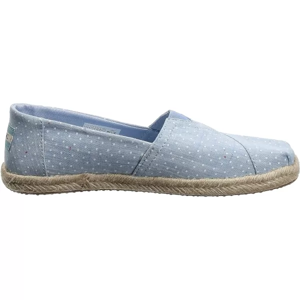 TOMS Womens Glitter Cheetah Print Womens Classics 10014953Bliss Blue