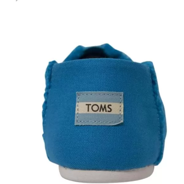 TOMS Womens Glitter Cheetah Print Womens Classics 10014953Blue Cookie Monster Faux Shearling