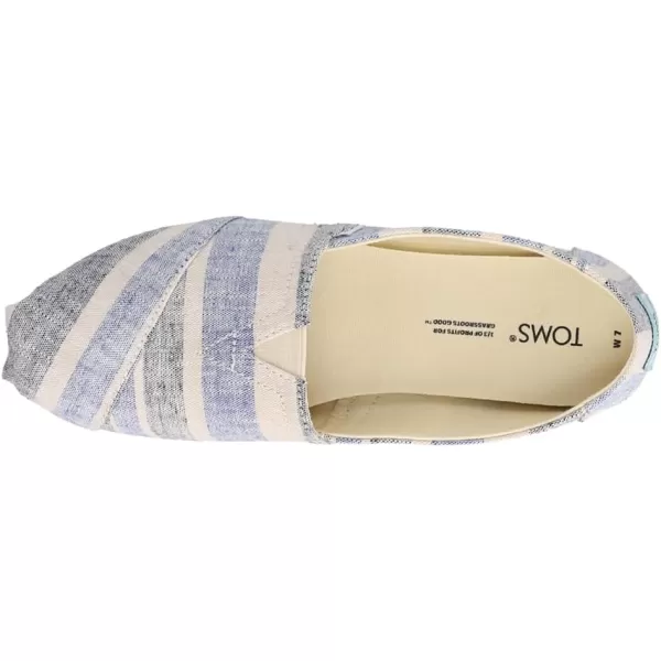 TOMS Womens Glitter Cheetah Print Womens Classics 10014953Blue Multi
