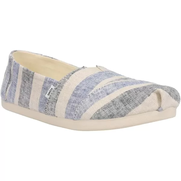 TOMS Womens Glitter Cheetah Print Womens Classics 10014953Blue Multi