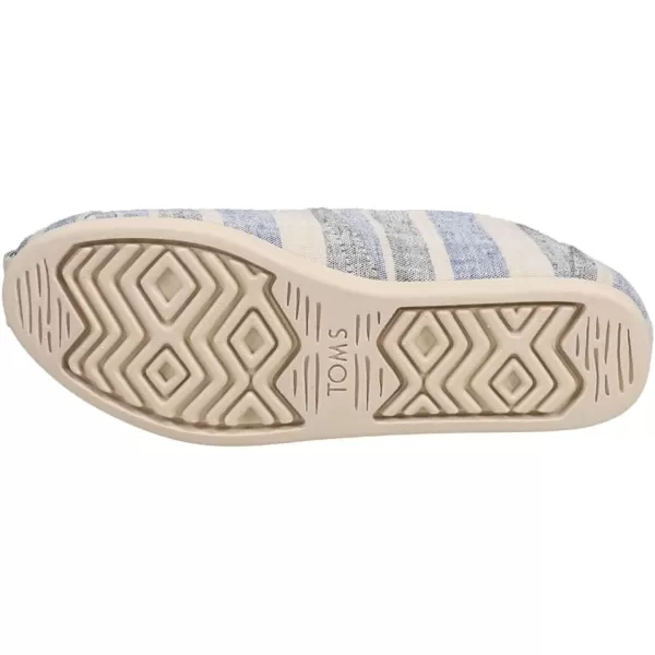 TOMS Womens Glitter Cheetah Print Womens Classics 10014953Blue Multi