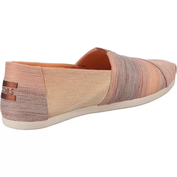 TOMS Womens Glitter Cheetah Print Womens Classics 10014953Brown Ombre