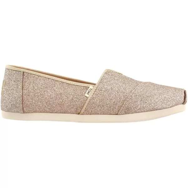 TOMS Womens Glitter Cheetah Print Womens Classics 10014953Champagne