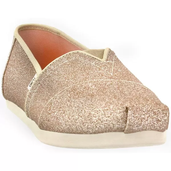 TOMS Womens Glitter Cheetah Print Womens Classics 10014953Champagne