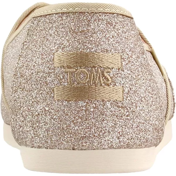 TOMS Womens Glitter Cheetah Print Womens Classics 10014953Champagne Glitter
