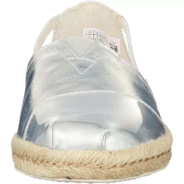 TOMS Womens Glitter Cheetah Print Womens Classics 10014953Clear