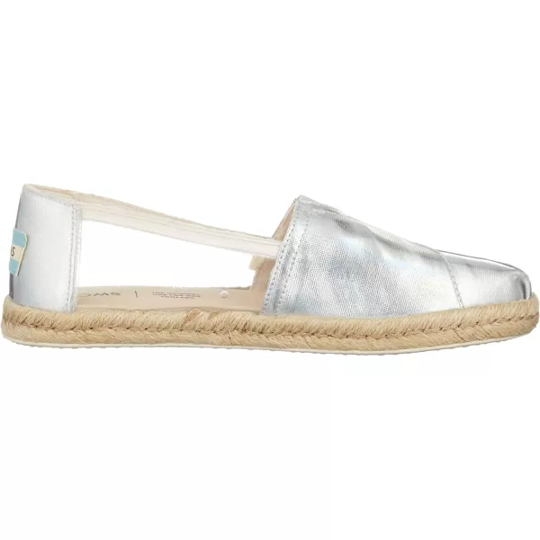 TOMS Womens Glitter Cheetah Print Womens Classics 10014953Clear
