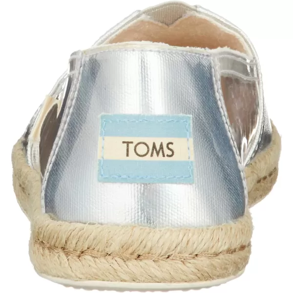 TOMS Womens Glitter Cheetah Print Womens Classics 10014953Clear