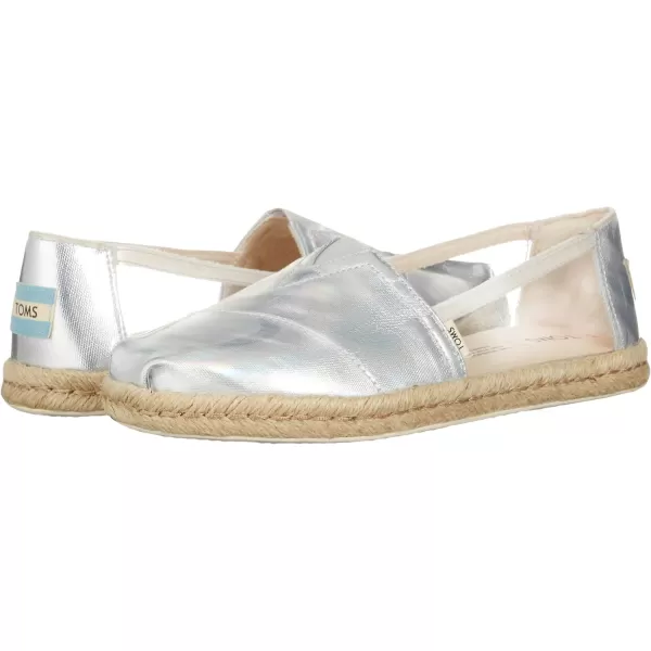 TOMS Womens Glitter Cheetah Print Womens Classics 10014953Clear