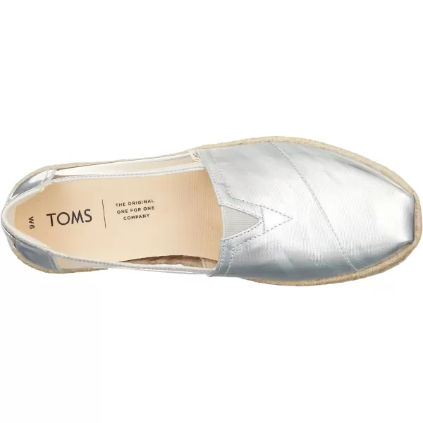 TOMS Womens Glitter Cheetah Print Womens Classics 10014953Clear