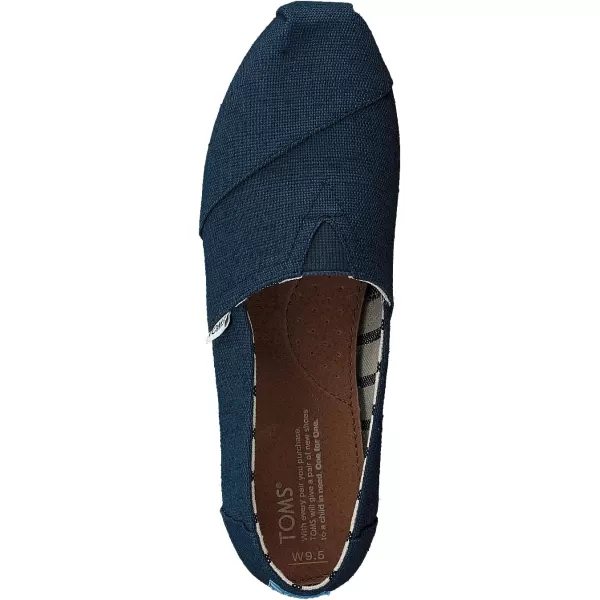 TOMS Womens Glitter Cheetah Print Womens Classics 10014953Dark Blue