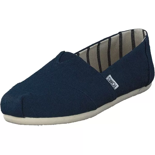 TOMS Womens Glitter Cheetah Print Womens Classics 10014953Dark Blue