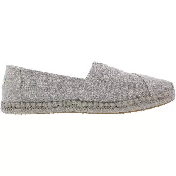 TOMS Womens Glitter Cheetah Print Womens Classics 10014953Drizzle Grey Slub Chambray