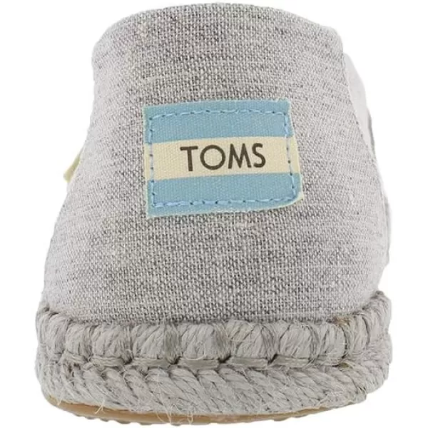 TOMS Womens Glitter Cheetah Print Womens Classics 10014953Drizzle Grey Slub Chambray