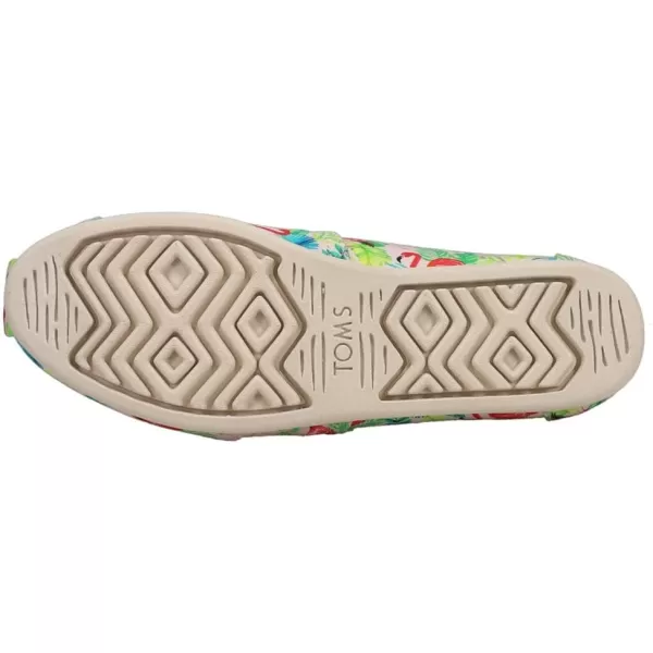 TOMS Womens Glitter Cheetah Print Womens Classics 10014953Flamingo