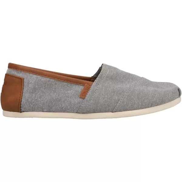 TOMS Womens Glitter Cheetah Print Womens Classics 10014953Frost Grey Chambray