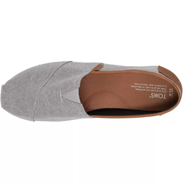 TOMS Womens Glitter Cheetah Print Womens Classics 10014953Frost Grey Chambray