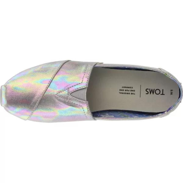 TOMS Womens Glitter Cheetah Print Womens Classics 10014953Grey Drizzle Grey 000