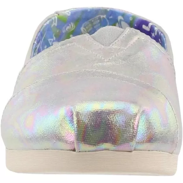 TOMS Womens Glitter Cheetah Print Womens Classics 10014953Grey Drizzle Grey 000