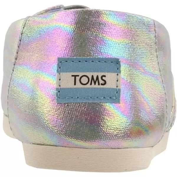 TOMS Womens Glitter Cheetah Print Womens Classics 10014953Grey Drizzle Grey 000