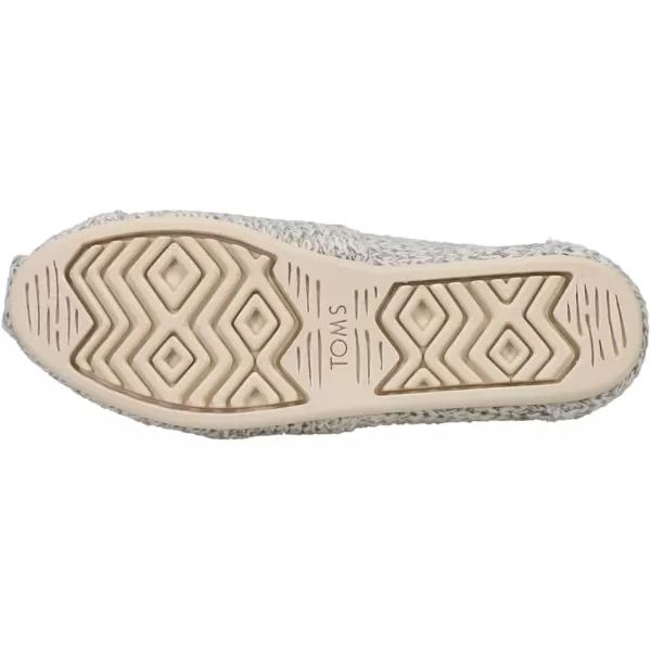 TOMS Womens Glitter Cheetah Print Womens Classics 10014953Grey White