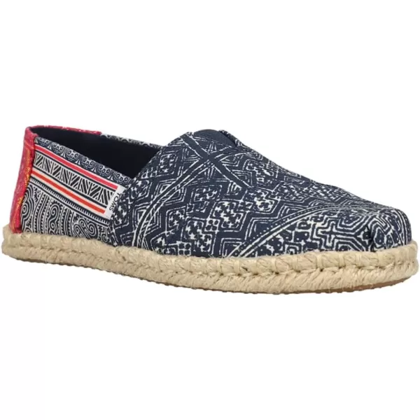 TOMS Womens Glitter Cheetah Print Womens Classics 10014953Indigo
