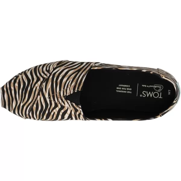 TOMS Womens Glitter Cheetah Print Womens Classics 10014953Liger Print