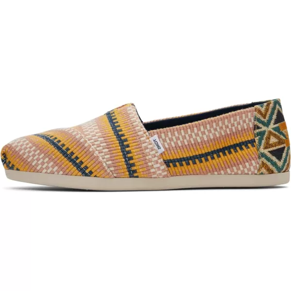 TOMS Womens Glitter Cheetah Print Womens Classics 10014953Mango Stripe
