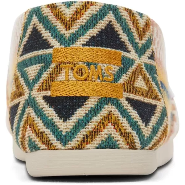 TOMS Womens Glitter Cheetah Print Womens Classics 10014953Mango Stripe