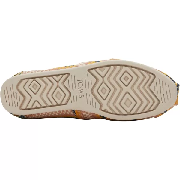 TOMS Womens Glitter Cheetah Print Womens Classics 10014953Mango Stripe